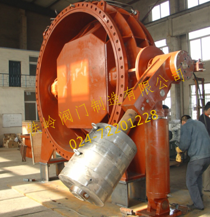 DN3000水電站液控蝶閥 DN3000水電站液控蝶閥